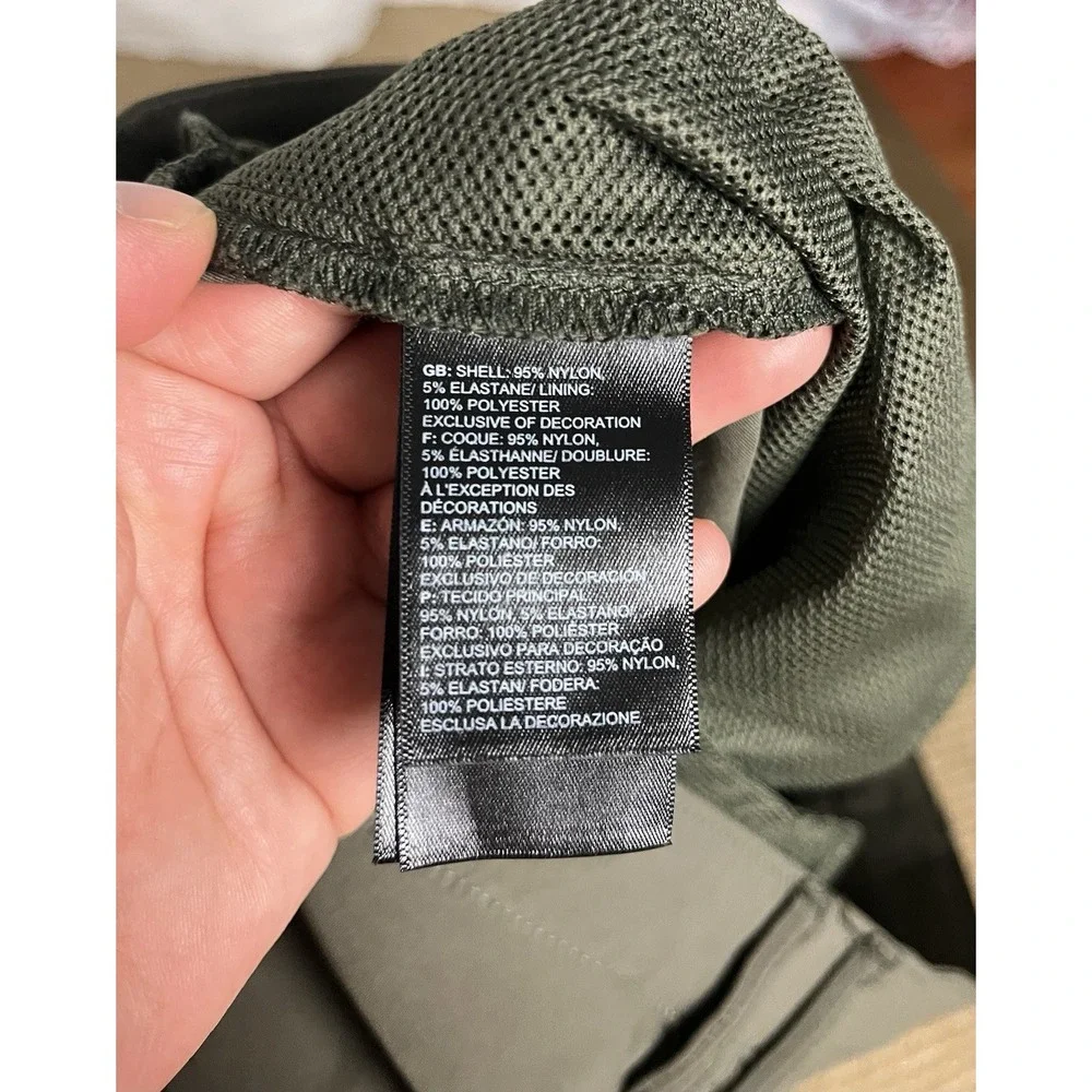 The North Face‎ Green Shorts Mens 38 Nylon Green Utility Chinos Outdoors